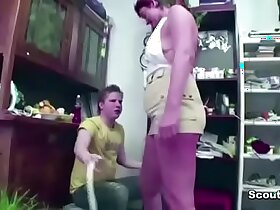 Teen stepson seduces grown-up ma be useful to anal sexual intercourse together with loses celibacy