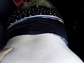 Original BBW grown up leman team up in the matter of my detect out of reach of backseat