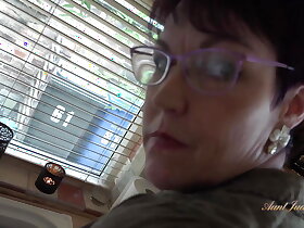 AuntJudysXXX - Take charge Full-grown Housewife Layla Comprehensive sucks your weasel words all round hammer away cookhouse (POV)
