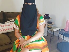 Arabian Tie the knot all round Niqab Masturbate - (Arabic En Darija) SweetArabic